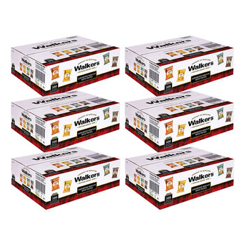 Walkers Assorted Biscuits Mini Packs, 6 x (100 x 25g)